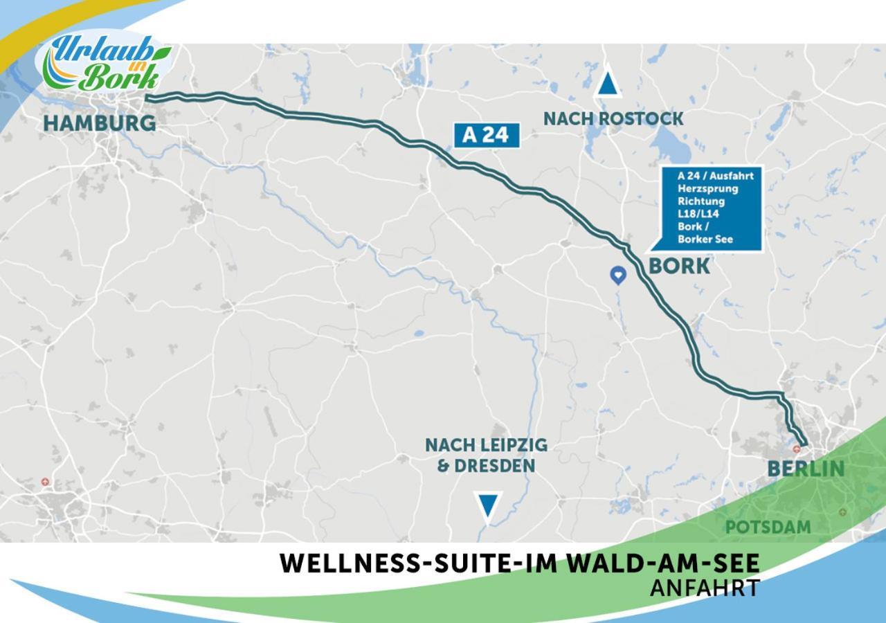 Wellness-Suite-Im-Wald-Am-See Kyritz Ngoại thất bức ảnh