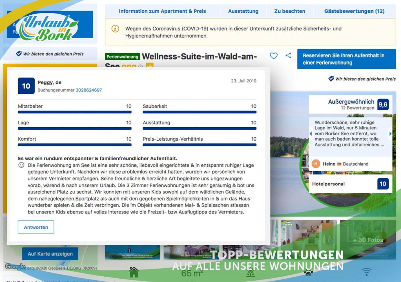 Wellness-Suite-Im-Wald-Am-See Kyritz Ngoại thất bức ảnh